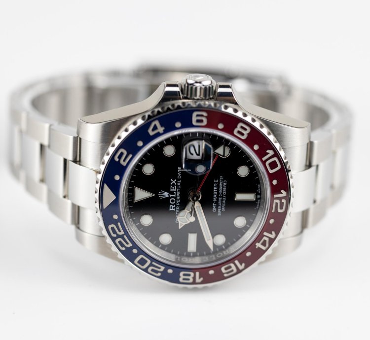 Rolex Gmt-master Ii 2023 Gmt Master Ii Stainless Steel Oyster Bracelet Pepsi 126710blro