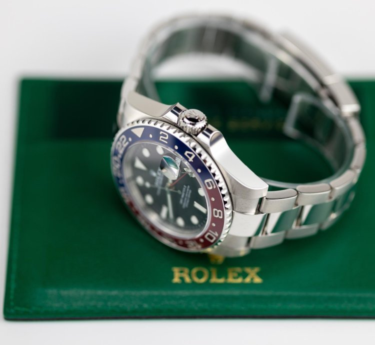 Rolex Gmt-master Ii 2023 Gmt Master Ii Stainless Steel Oyster Bracelet Pepsi 126710blro