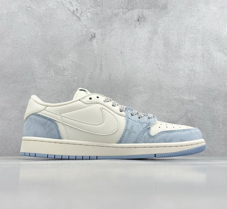 280 Travis Scott X Nike Air Jordan 1 Low X Louis Vuitton Three-party Joint Air J23sd