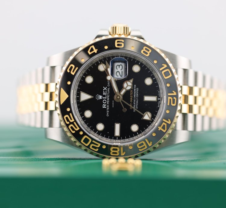 Rolex Gmt-master Ii 2023 Gmt Master Ii Zombie Stainless Steel And Yellow Gold 126713grnr