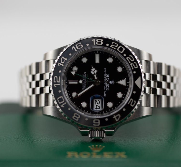 Rolex Gmt-master Ii 2024 Gmt Master Ii Bruce Wayne 126710grnr Jubilee Bracelet