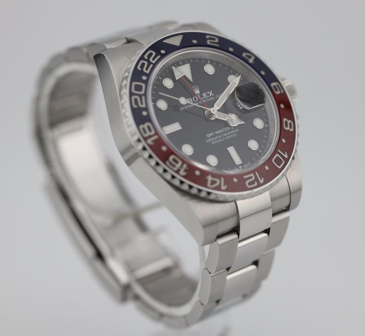 Rolex Gmt-master Ii 2024 Gmt Master Ii Pepsi Stainless Steel Oyster 126710blro
