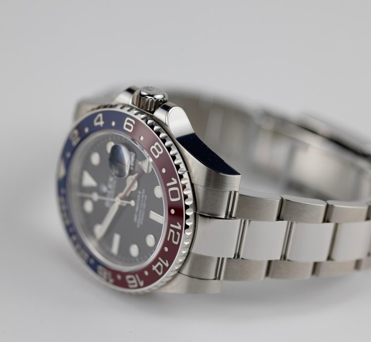 Rolex Gmt-master Ii 2024 Gmt Master Ii Stainless Steel Oyster Bracelet Pepsi 126710blro