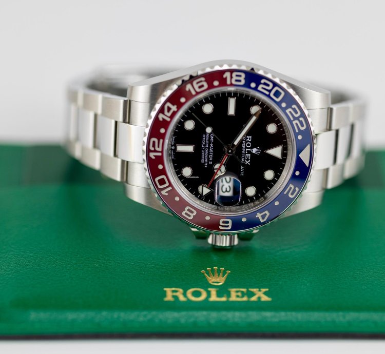 Rolex Gmt-master Ii 2024 Gmt Master Ii Stainless Steel Oyster Bracelet Pepsi 126710blro