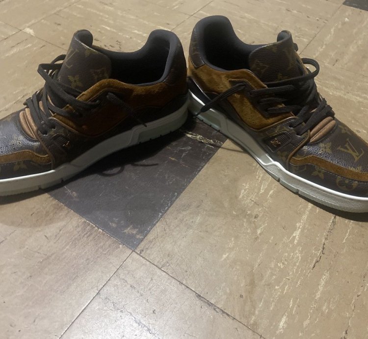 Louis Vuitton Trainer Sneaker Sz 9