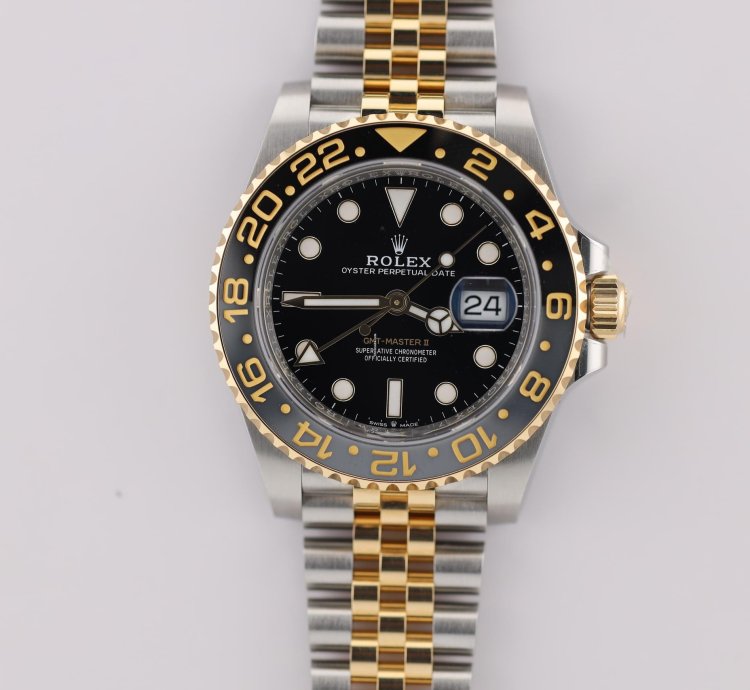 Rolex Gmt-master Ii 2024 Gmt Master Ii Zombie Stainless Steel And Yellow Gold 126713grnr