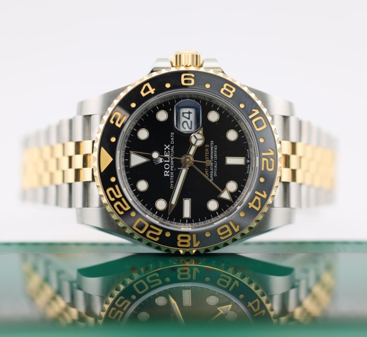 Rolex Gmt-master Ii 2024 Gmt Master Ii Zombie Stainless Steel And Yellow Gold 126713grnr