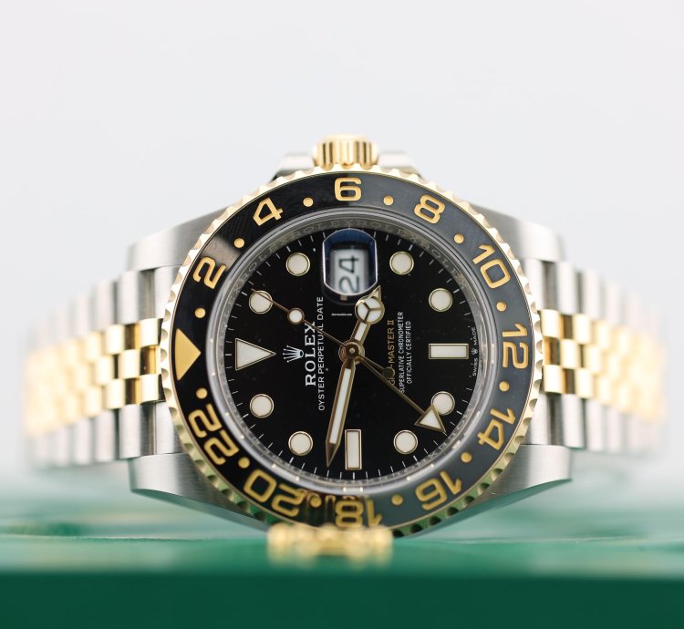 Rolex Gmt-master Ii 2024 Gmt Master Ii Zombie Stainless Steel And Yellow Gold 126713grnr