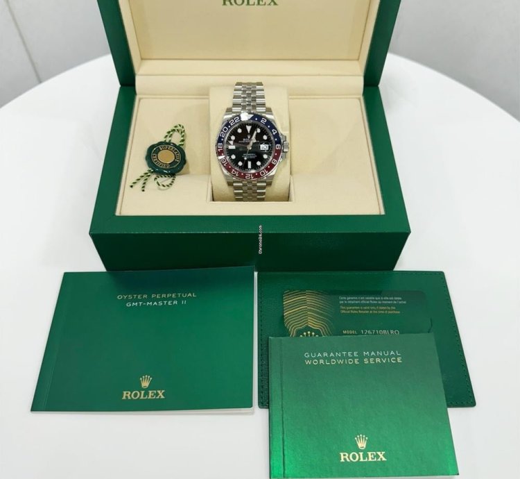Rolex Gmt-master Ii 2024 Gmt-master Ii Pepsi Jubilee 126710blro new Full Set