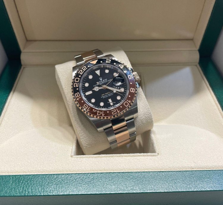Rolex Gmt-master Ii 2024 Gmt-master Ii Root Beer 126711chnr Steel Rose Gold Box And Papers Unworn