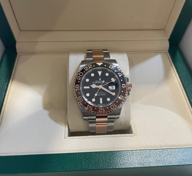 Rolex Gmt-master Ii 2024 Gmt-master Ii Root Beer 126711chnr Steel Rose Gold Box And Papers Unworn