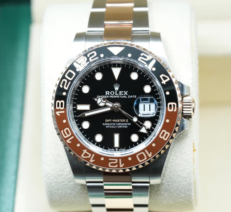 Rolex Gmt-master Ii 2024 Gmt-master Ii Root Beer 126711chnr Steel Rose Gold Box And Papers Unworn