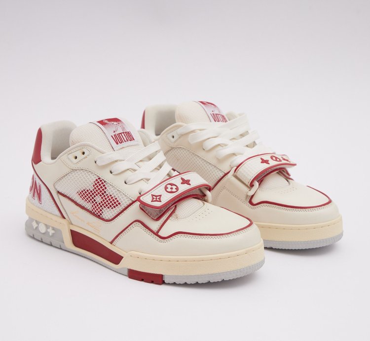 Louis Vuitton Trainer Strap Red