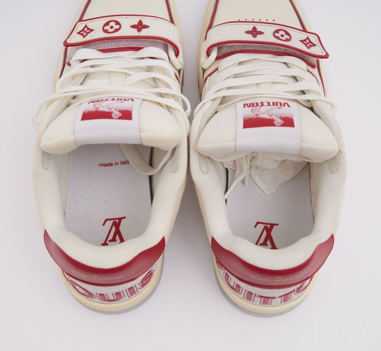 Louis Vuitton Trainer Strap Red