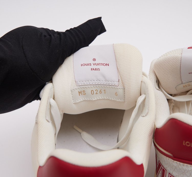 Louis Vuitton Trainer Strap Red