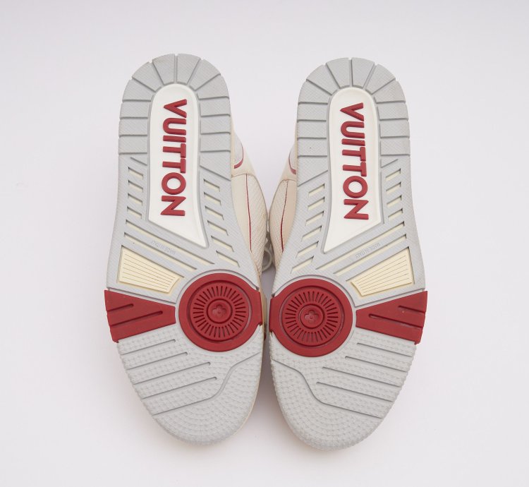 Louis Vuitton Trainer Strap Red