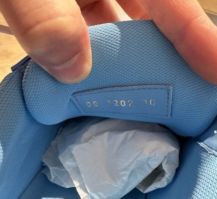 Louis Vuitton Trainers Blue Embossed Monogram