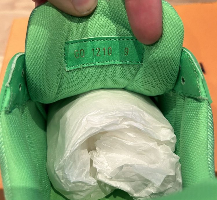 Louis Vuitton Trainers Lime