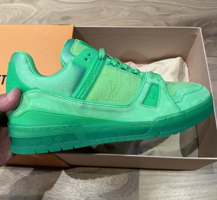 Louis Vuitton Trainers Lime