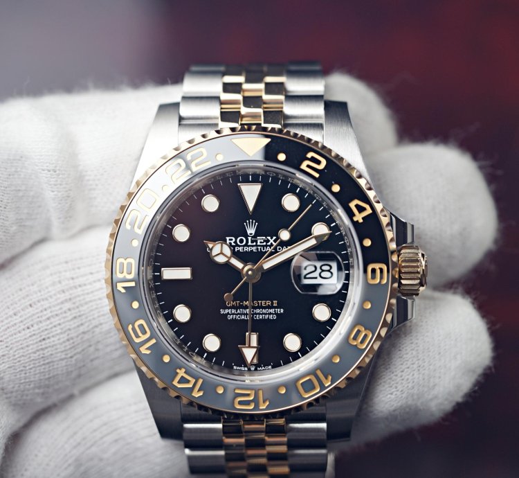 Rolex Gmt-master Ii 2025 New Two Tone Yellow Gold 126713grnr