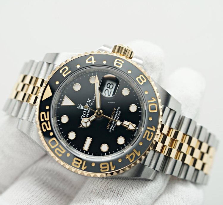 Rolex Gmt-master Ii 2025 New Two Tone Yellow Gold 126713grnr