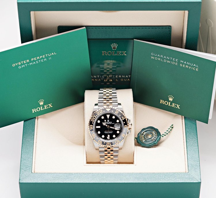 Rolex Gmt-master Ii 2025 New Two Tone Yellow Gold 126713grnr