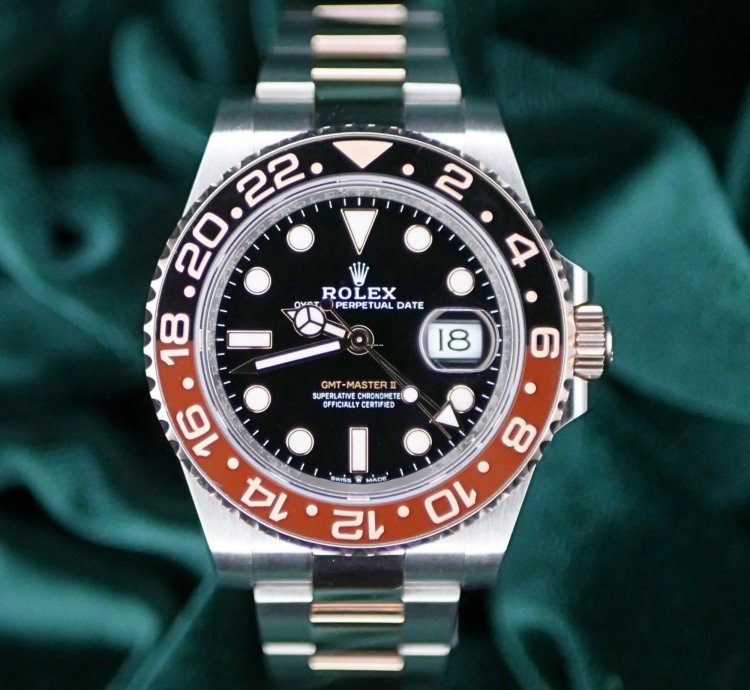 Rolex Gmt-master Ii 2025 New Unworn Gmt-master Ii Root Beer Two-tone Rose Gold Oyster Full Set 126711chnr