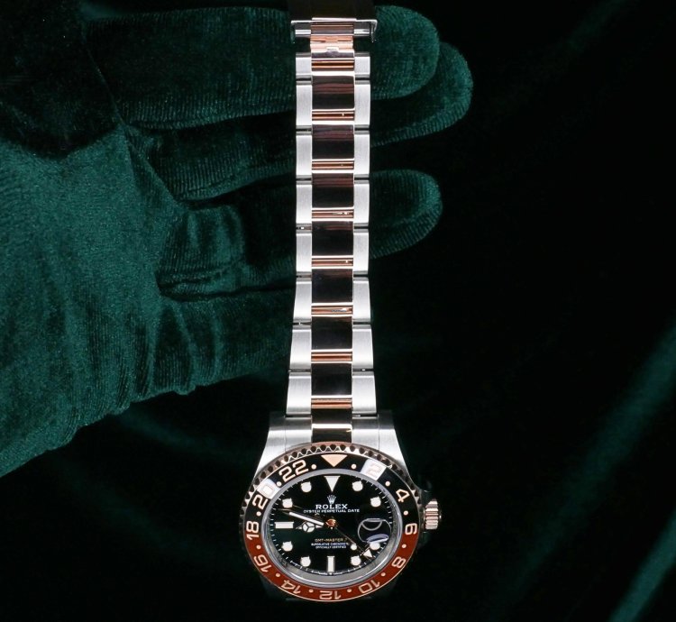 Rolex Gmt-master Ii 2025 New Unworn Gmt-master Ii Root Beer Two-tone Rose Gold Oyster Full Set 126711chnr