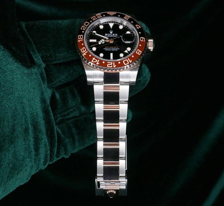 Rolex Gmt-master Ii 2025 New Unworn Gmt-master Ii Root Beer Two-tone Rose Gold Oyster Full Set 126711chnr