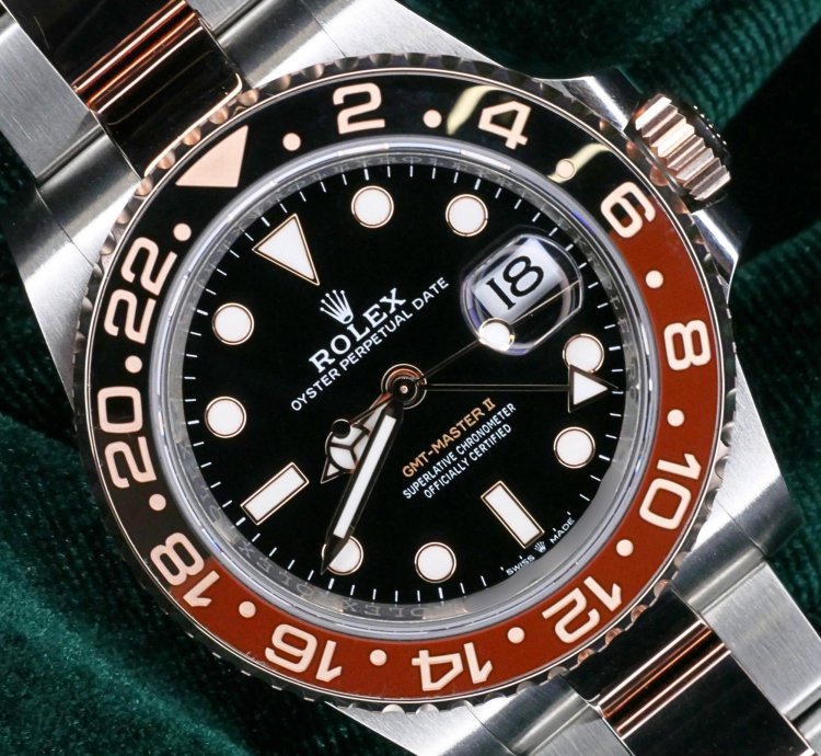 Rolex Gmt-master Ii 2025 New Unworn Gmt-master Ii Root Beer Two-tone Rose Gold Oyster Full Set 126711chnr