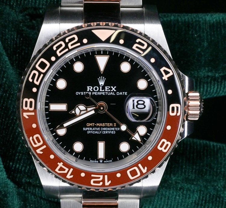 Rolex Gmt-master Ii 2025 New Unworn Gmt-master Ii Root Beer Two-tone Rose Gold Oyster Full Set 126711chnr