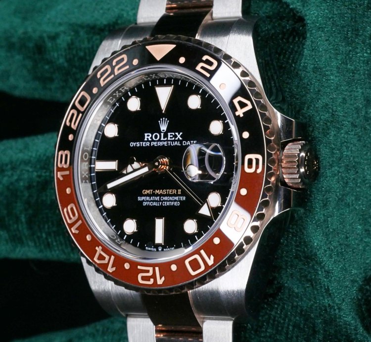 Rolex Gmt-master Ii 2025 New Unworn Gmt-master Ii Root Beer Two-tone Rose Gold Oyster Full Set 126711chnr