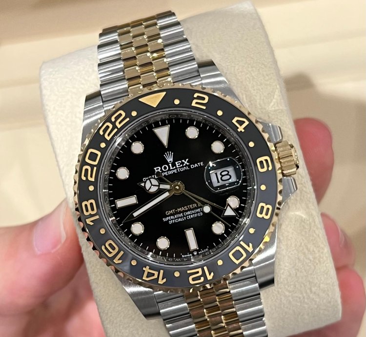 Rolex Gmt-master Ii 2025 Steel And Yellow Gold Gmt-master Ii Zombie Jubilee Unworn Box Papers 126713grnr