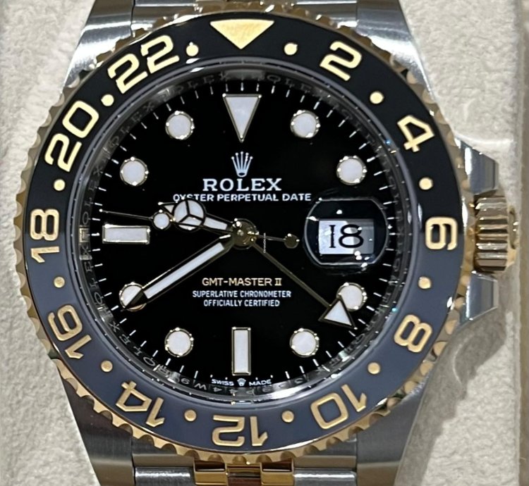 Rolex Gmt-master Ii 2025 Steel And Yellow Gold Gmt-master Ii Zombie Jubilee Unworn Box Papers 126713grnr