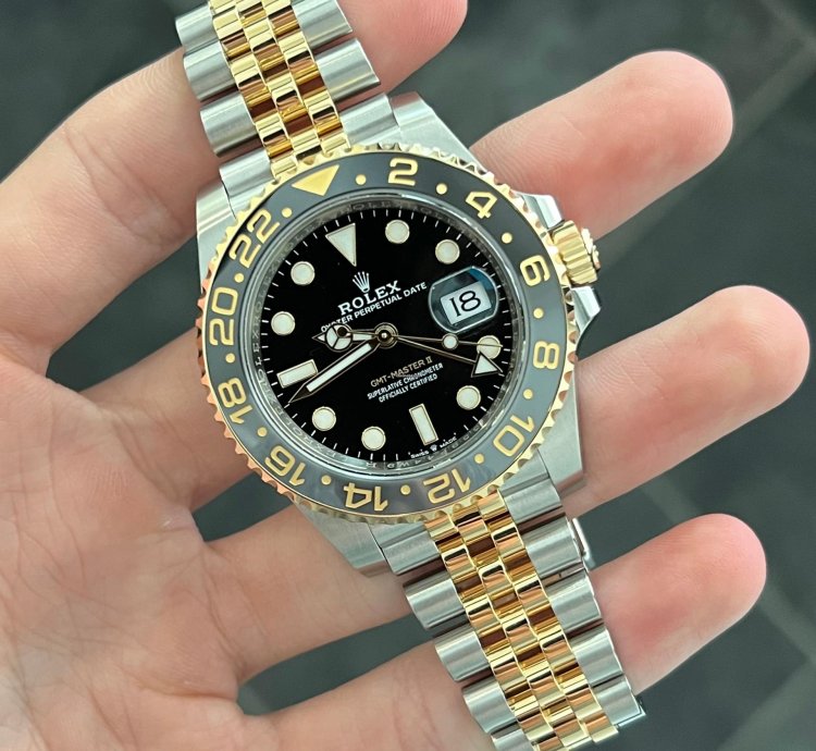 Rolex Gmt-master Ii 2025 Steel And Yellow Gold Gmt-master Ii Zombie Jubilee Unworn Box Papers 126713grnr