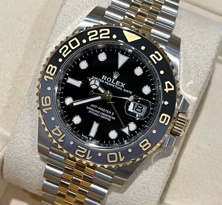 Rolex Gmt-master Ii 2025 Steel And Yellow Gold Gmt-master Ii Zombie Jubilee Unworn Box Papers 126713grnr