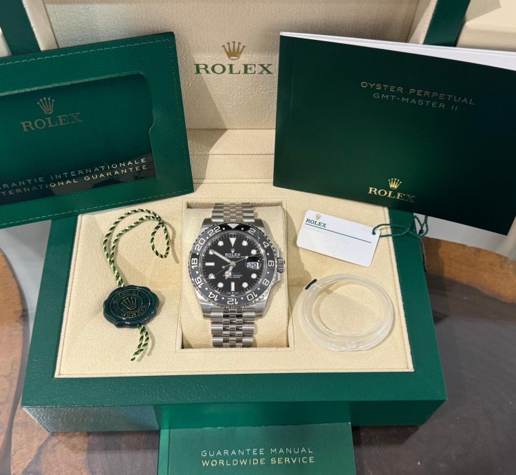 Rolex Gmt-master Ii 40 Mm Jubilee New Fullset 2025