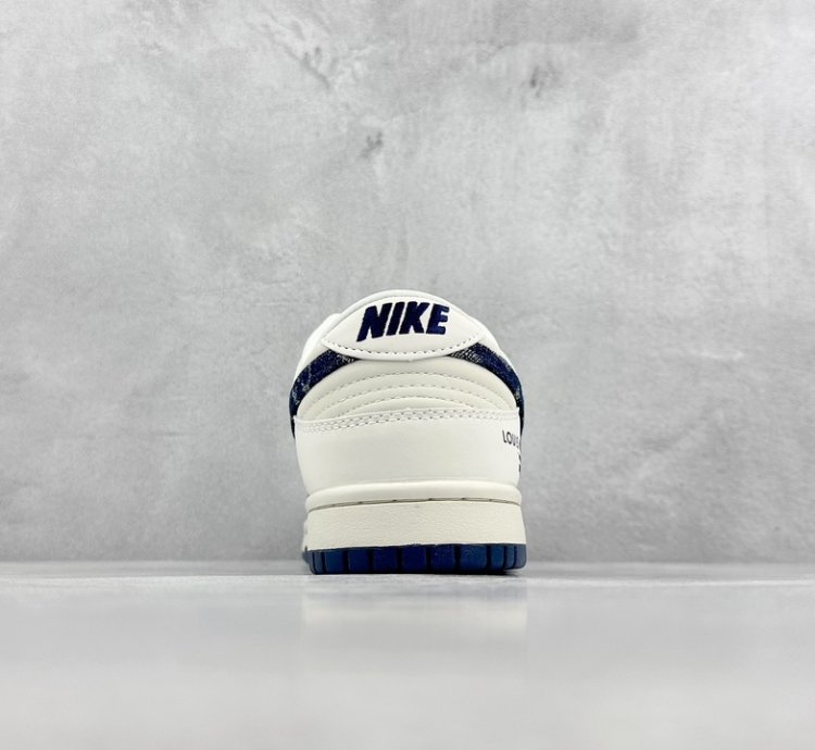 280 Lv X Nike Dunk Low Dark Blue Denim Xp3802-335df23