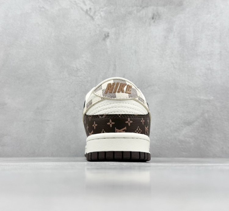 280 Nike Sb Dunk Low X Louis Vuitton White Brown Presbyopia Sj2068-253 - We2