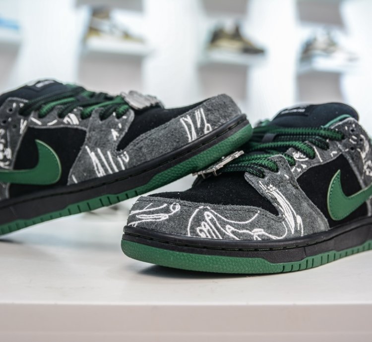 350 There Skateboards X Nike Dunk Sb Anti-slip Wear-resistant