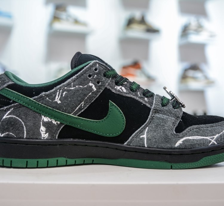 350 There Skateboards X Nike Dunk Sb Anti-slip Wear-resistant