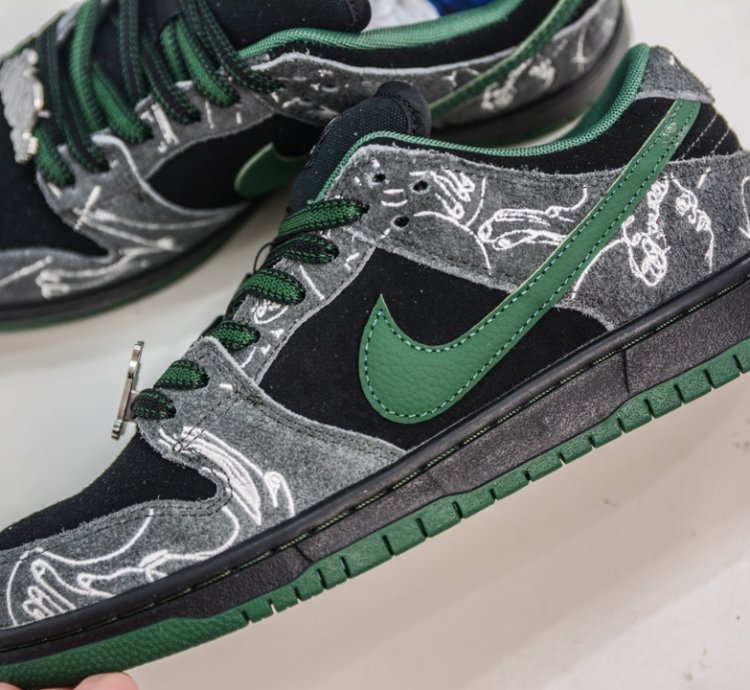 350 There Skateboards X Nike Dunk Sb Anti-slip Wear-resistant