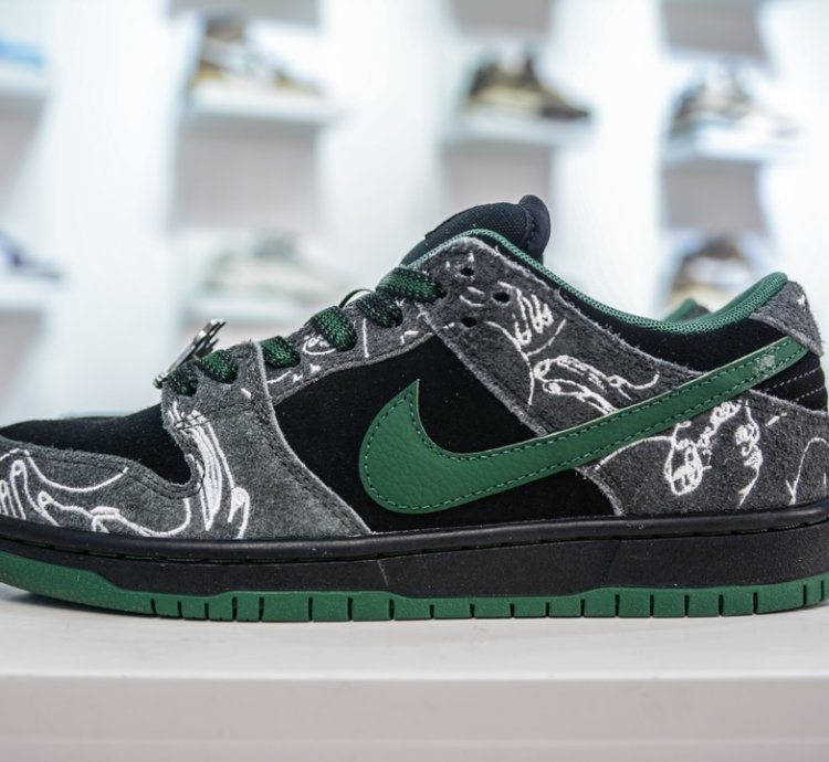 350 There Skateboards X Nike Dunk Sb Anti-slip Wear-resistant