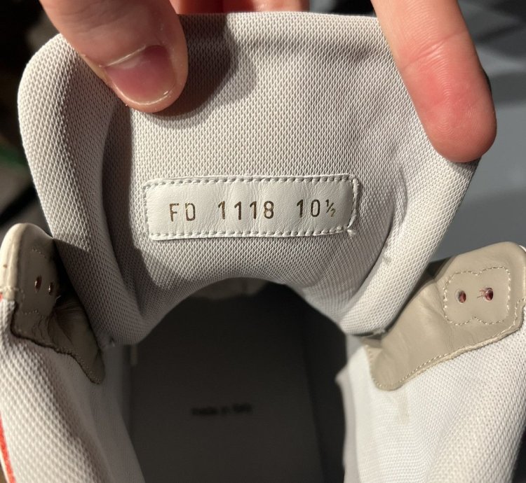 Louis Vuitton Vigil Abloh White Red High Top Trainers