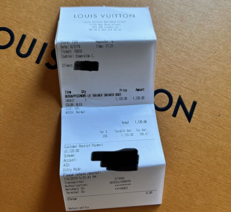 Louis Vuitton Virgil Abloh 408 High Top Sneaker Uk 8 5 Us9 5