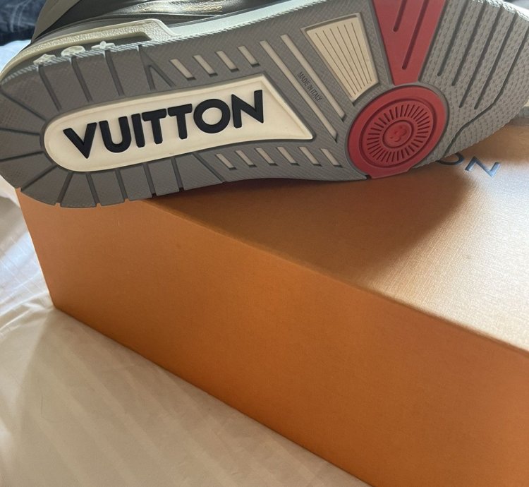 Louis Vuitton Virgil Abloh 408 High Top Sneaker Uk 8 5 Us9 5