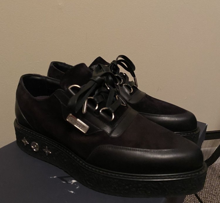 Louis Vuitton Virgil Abloh Lv Creeper Derby Ss19 Showpiece