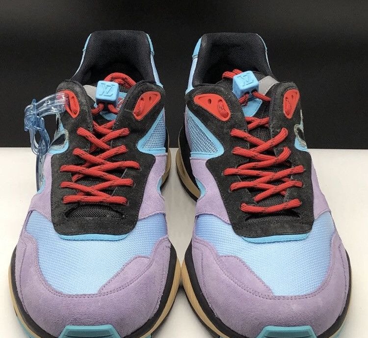 Louis Vuitton Virgil Abloh Purple Trail Sneakers