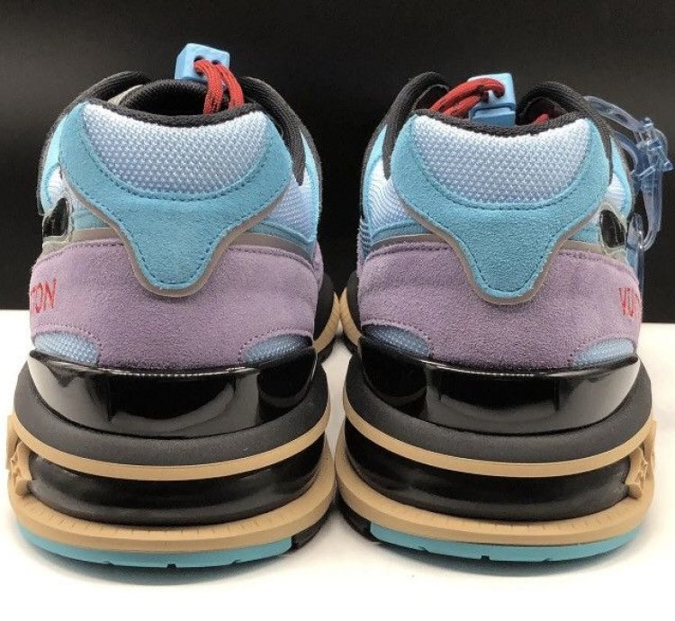 Louis Vuitton Virgil Abloh Purple Trail Sneakers