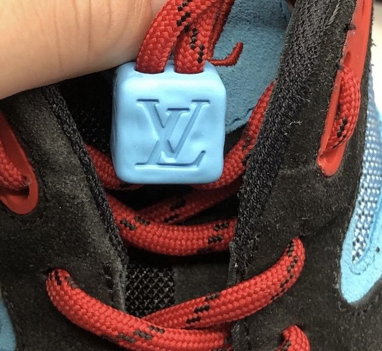 Louis Vuitton Virgil Abloh Purple Trail Sneakers